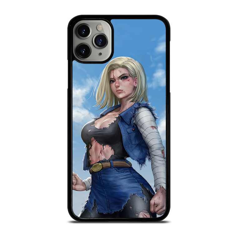 DRAGON BALL ANDROID 18 iPhone 11 Pro Max Case