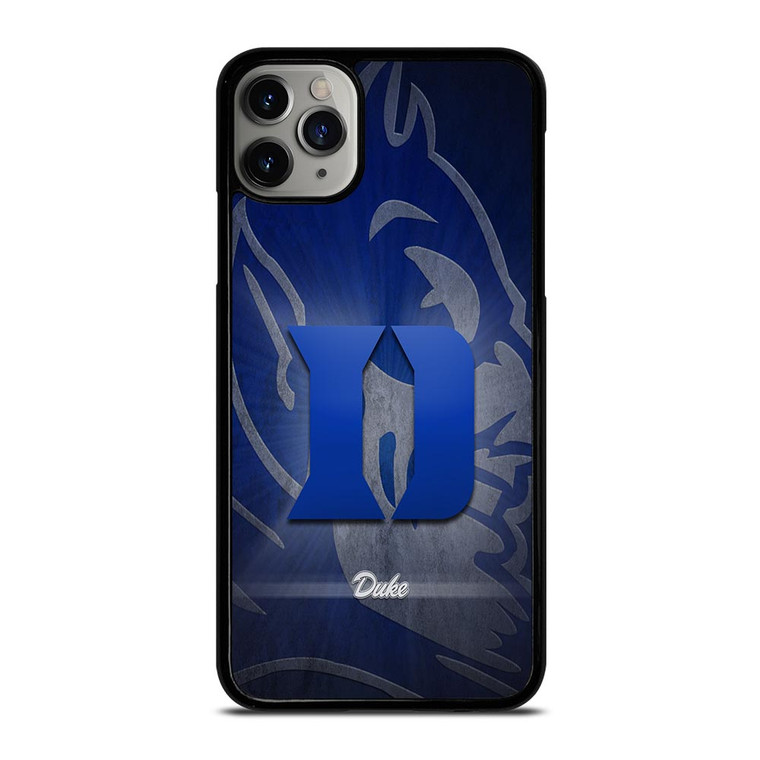 DUKE BLUE DEVILS SHINY LOGO iPhone 11 Pro Max Case