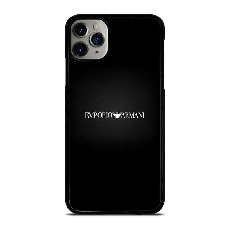 EMPORIO ARMANI LOGO BLACK iPhone 11 Pro Max Case
