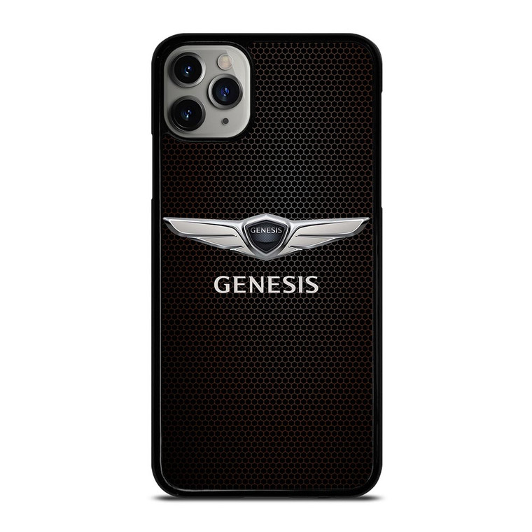 GENESIS CAR LOGO METAL PLATE iPhone 11 Pro Max Case