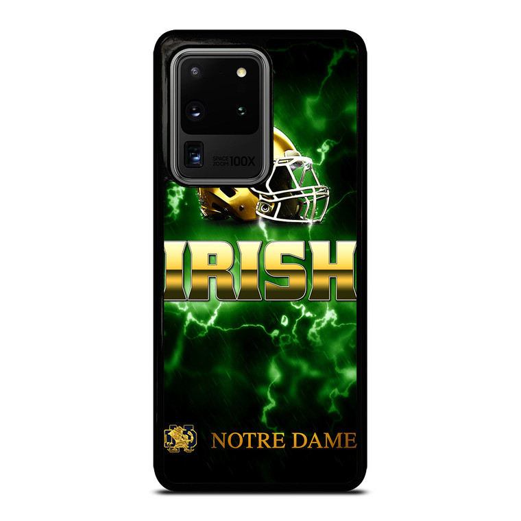NOTRE DAME IRISH LOGO GREEN Samsung Galaxy S20 Ultra  Case