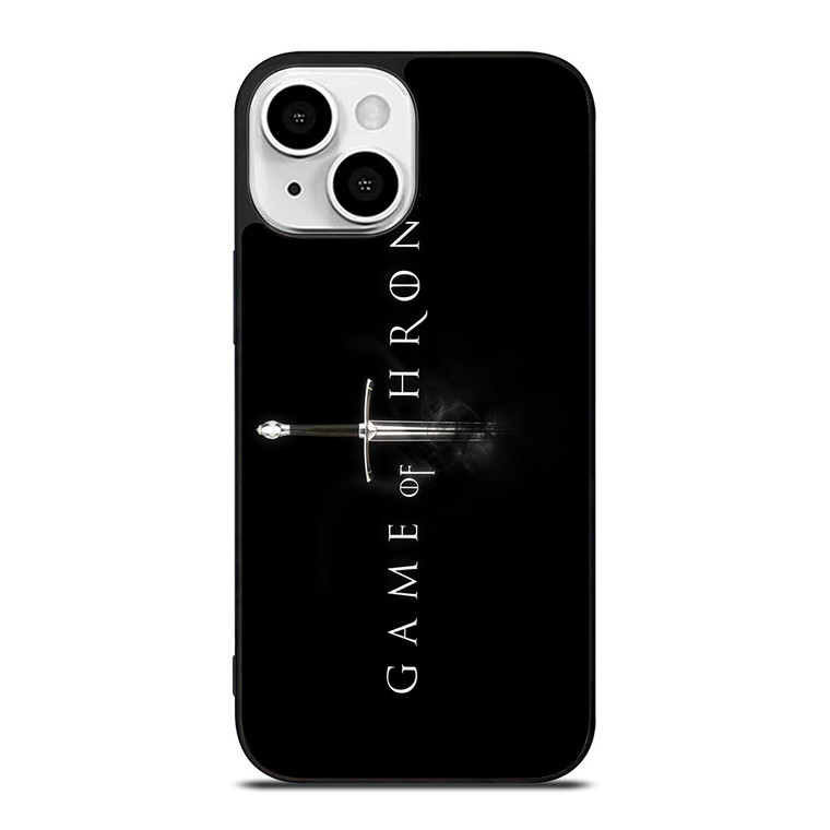 GAME OF THRONES LOGO BLACK iPhone 13 Mini Case