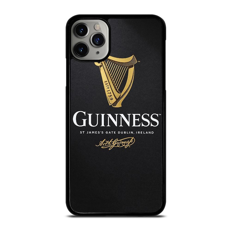 GUINNESS BEER LOGO IRELAND iPhone 11 Pro Max Case