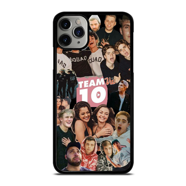 JAKE PAUL TEAM 10 COLLAGE iPhone 11 Pro Max Case