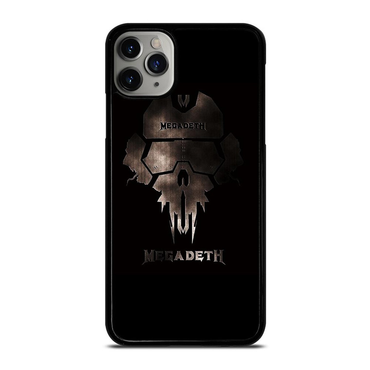 MEGADETH METAL BAND LOGO iPhone 11 Pro Max Case