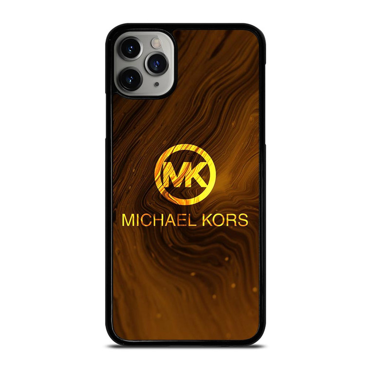 MICHAEL KORS GOLDEN MARBLE LOGO ICON iPhone 11 Pro Max Case