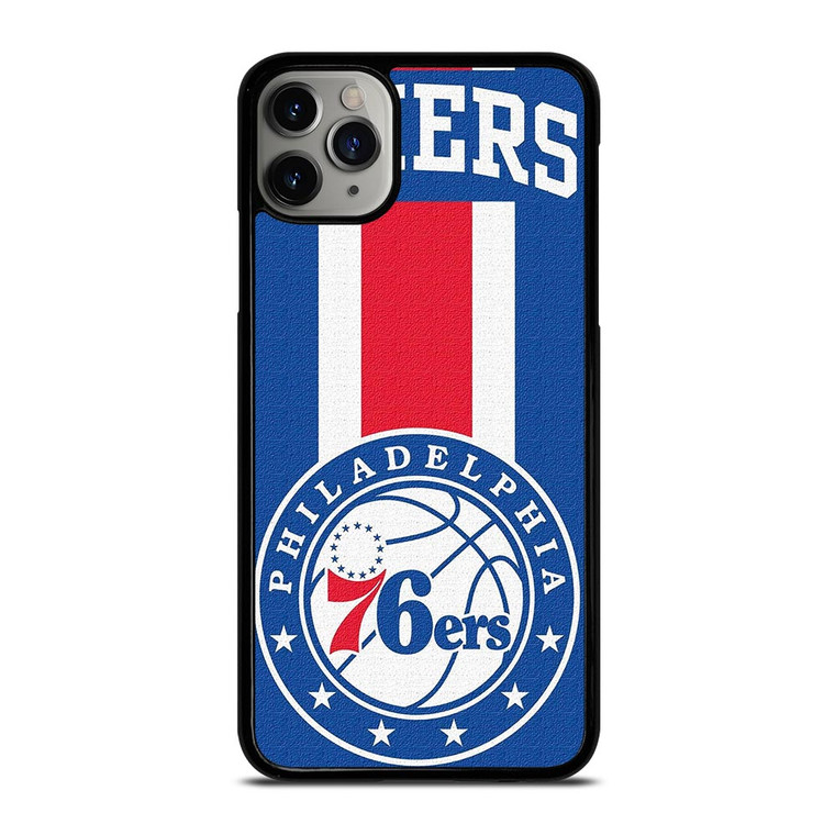 PHILADELPHIA 76ERS SIXERS LOGO iPhone 11 Pro Max Case