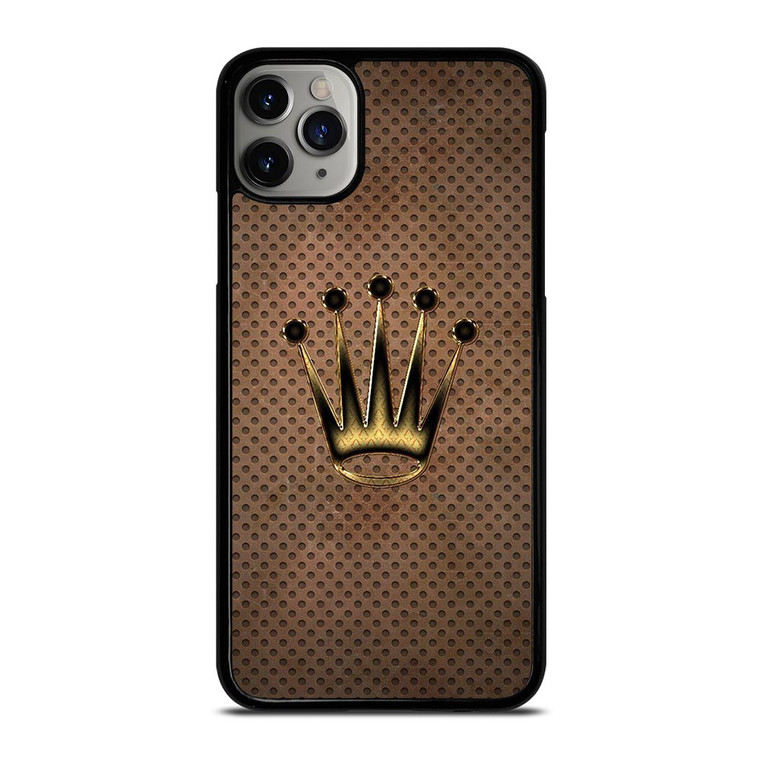 ROLEX WATCH LOGO METAL iPhone 11 Pro Max Case