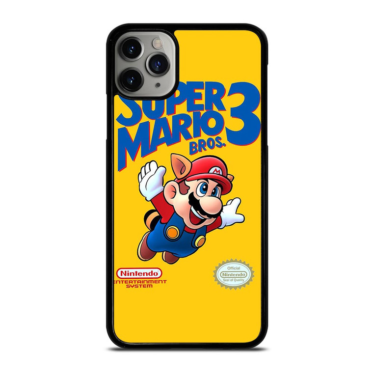 SUPER MARIO BROS 3 NES COVER RETRO iPhone 11 Pro Max Case