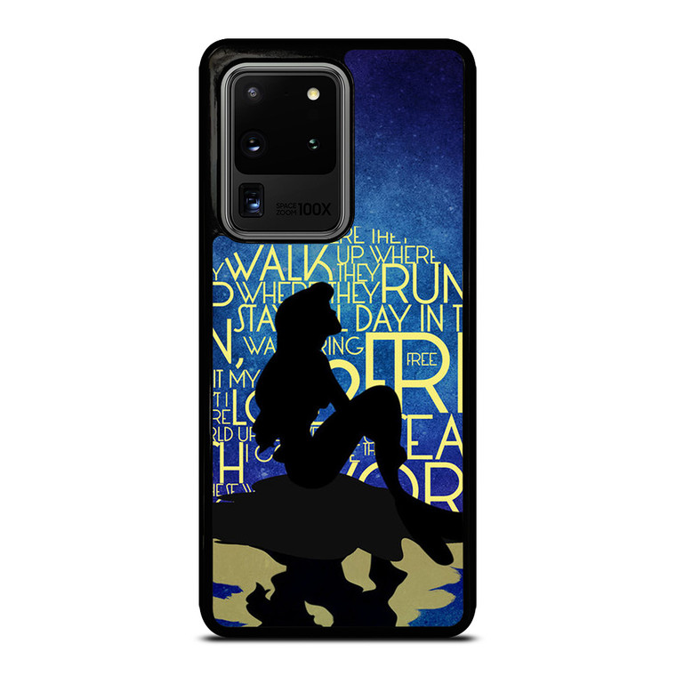 PART OF YOUR WORLD ARIEL LITTLE MERMAID Samsung Galaxy S20 Ultra  Case