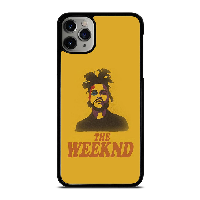THE WEEKND YELLOW RETRO DESIGN iPhone 11 Pro Max Case