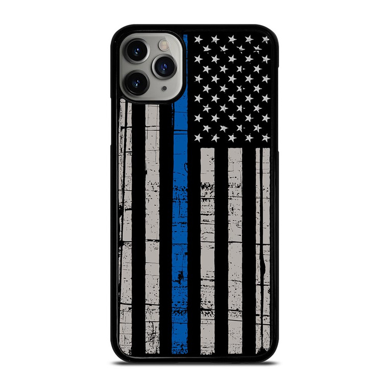THIN BLUE LINE FLAG iPhone 11 Pro Max Case