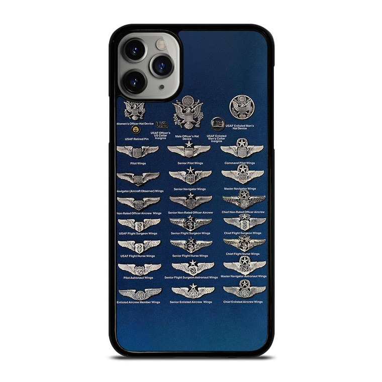 US AIR FORCE ARMY BADGE iPhone 11 Pro Max Case
