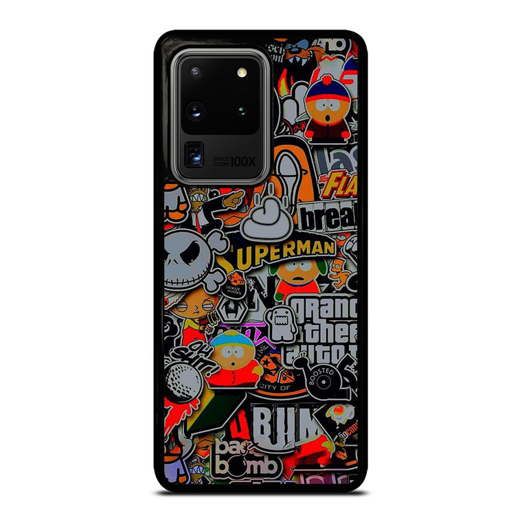 STICKER BOMB COMPILATION Samsung Galaxy S20 Ultra  Case