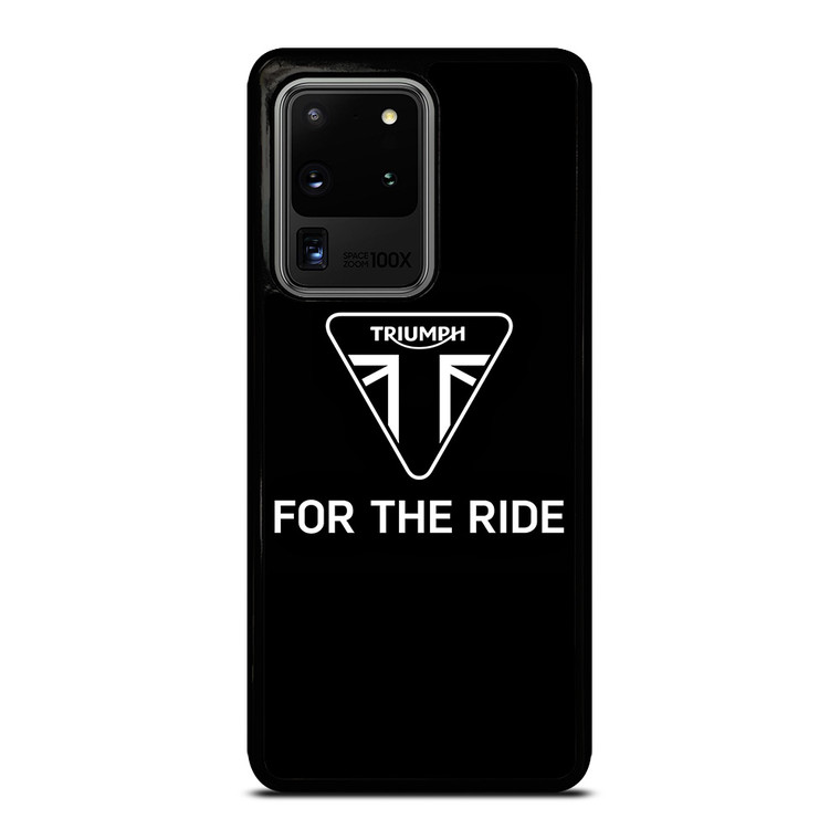 TRIUMPH FOR THE RIDE LOGO Samsung Galaxy S20 Ultra  Case