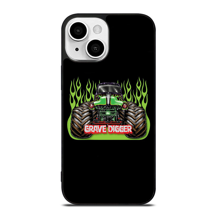 GRAVE DIGGER MONSTER RACING CAR iPhone 13 Mini Case