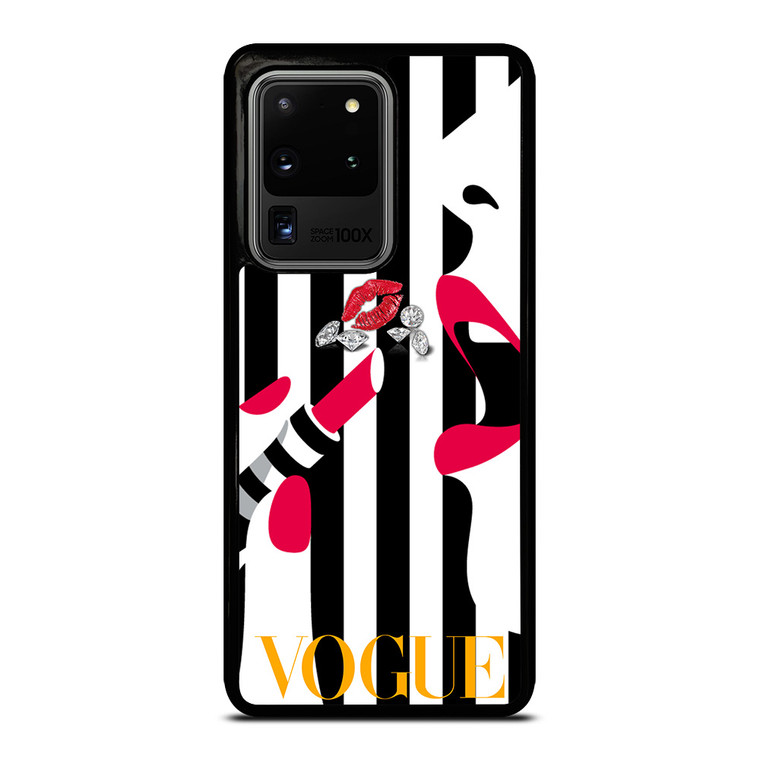 VOGUE LOGO LIPSTICK Samsung Galaxy S20 Ultra  Case
