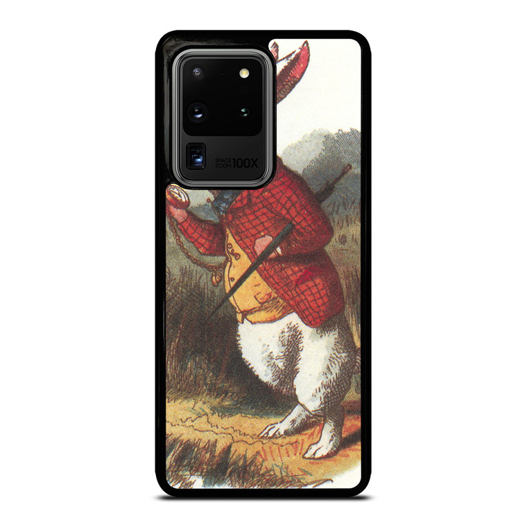 WHITE RABBIT ALICE IN WONDERLAND Disney Samsung Galaxy S20 Ultra  Case