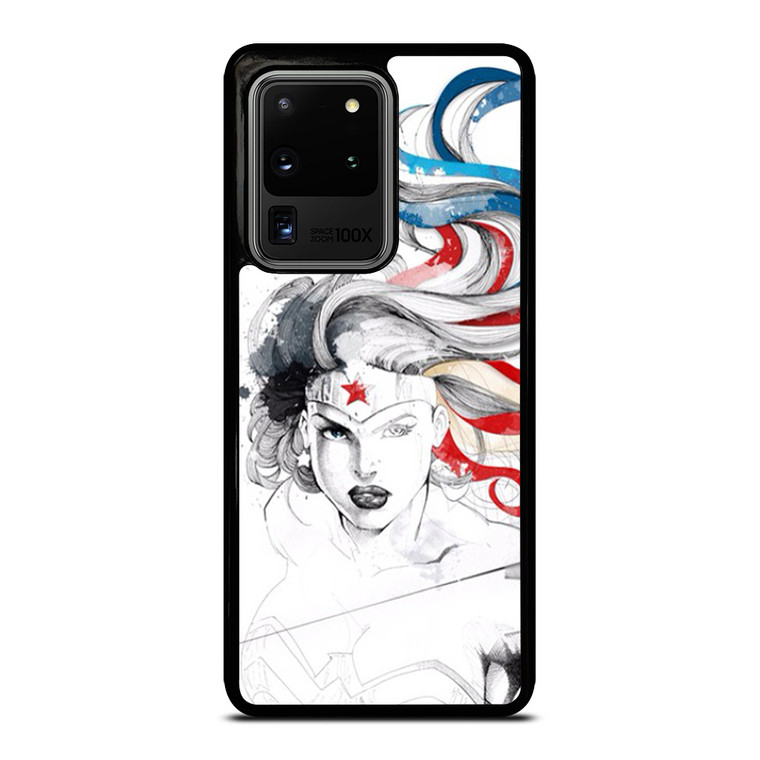 WONDER WOMAN SKETCH Samsung Galaxy S20 Ultra  Case WONDER WOMAN SKETCH Samsung Galaxy S20 Ultra  Case