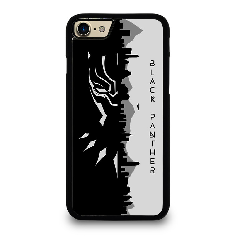 BLACK PANTHER BLACK WHITE FAN ART iPhone 7 Case BLACK PANTHER BLACK WHITE FAN ART iPhone 7 Case