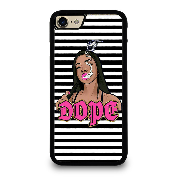 DOPE CIGAR GIRL STRIPE iPhone 7 Case
