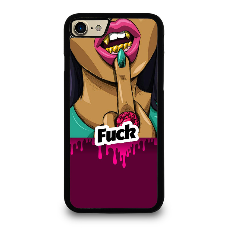 DOPE FUCK GIRL VIOLET iPhone 7 Case
