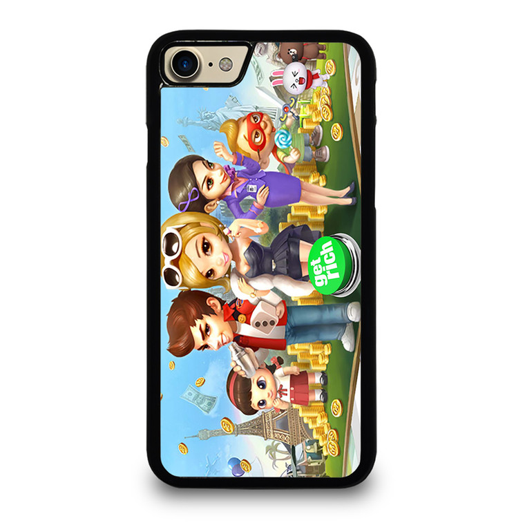 GET RICH GAME Line iPhone 7 Case