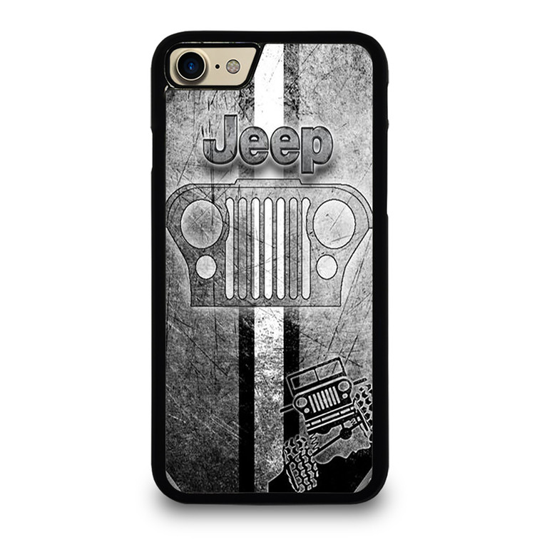 JEEP LOGO SILVER iPhone 7 Case