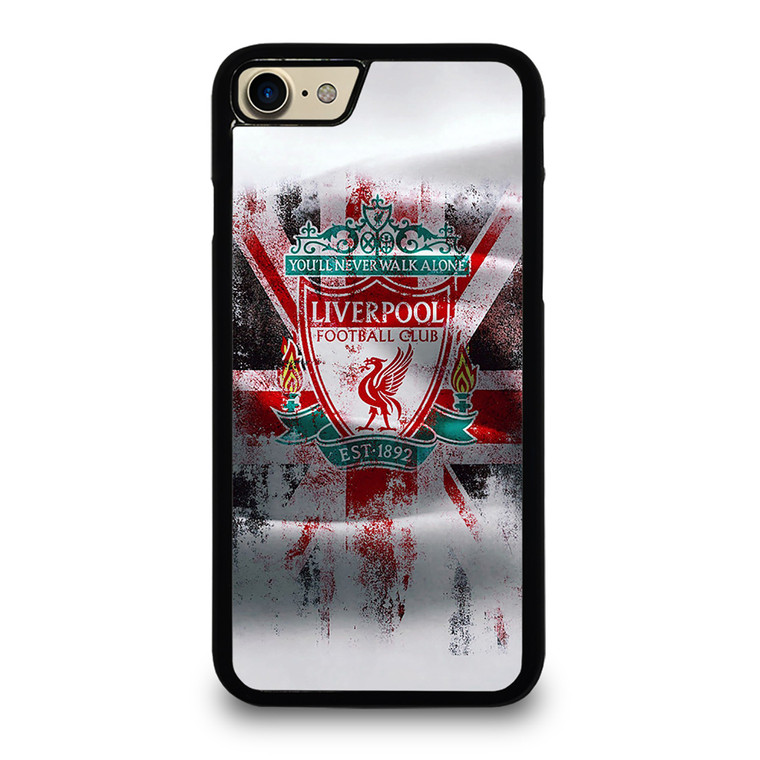 LIVERPOOL FC LOGO ENGLAND FLAG iPhone 7 Case