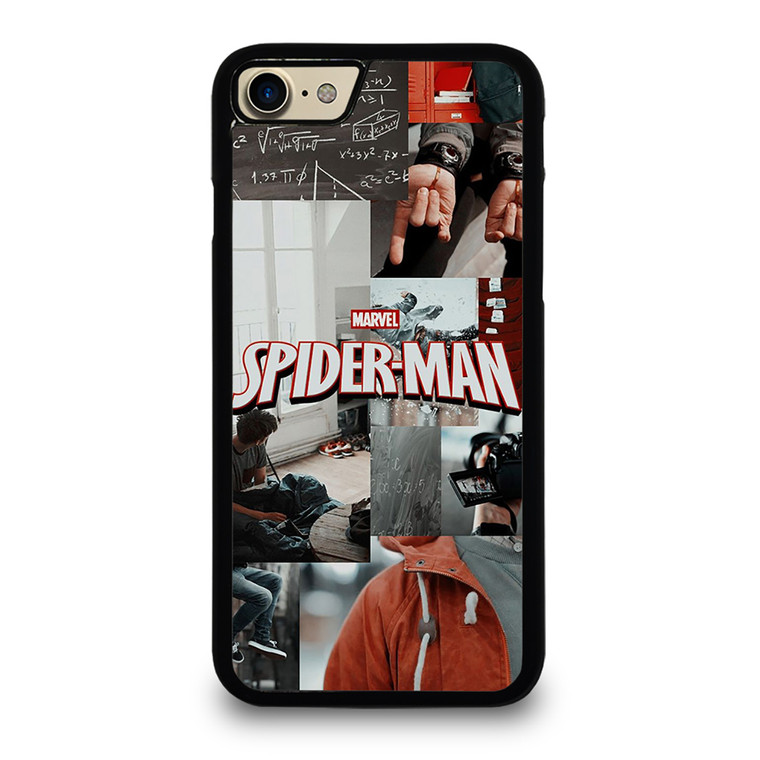 MARVEL SPIDERMAN LOGO COLAGE iPhone 7 Case