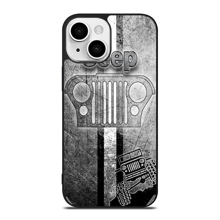 JEEP LOGO SILVER iPhone 13 Mini Case