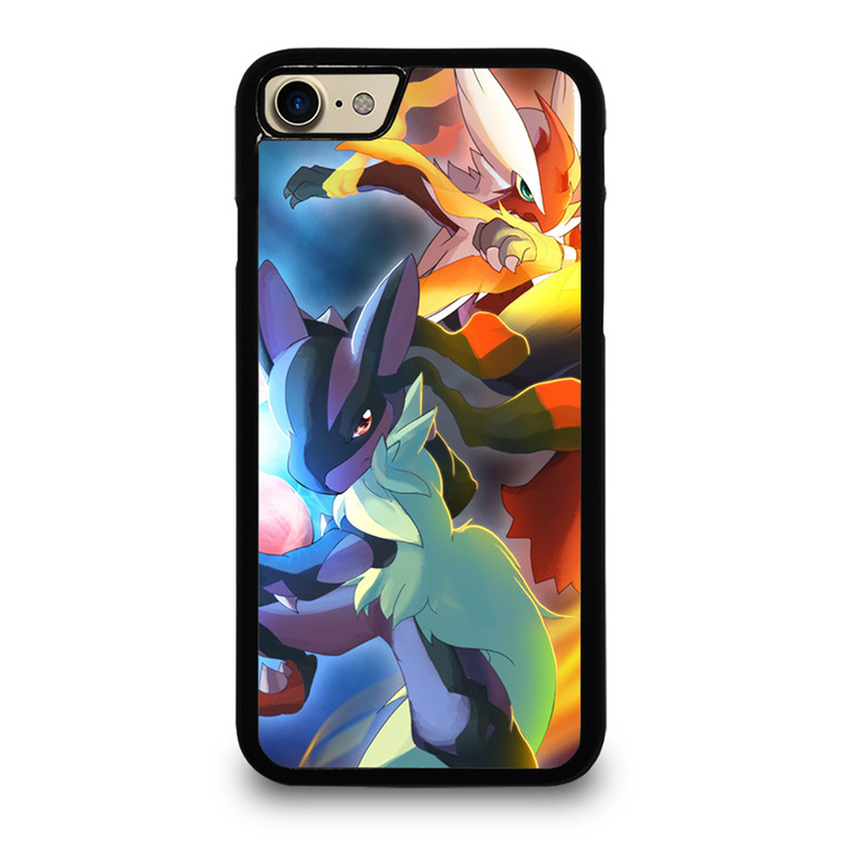 MEGA BLAZIKEN VS MEGA LUCARIO iPhone 7 Case