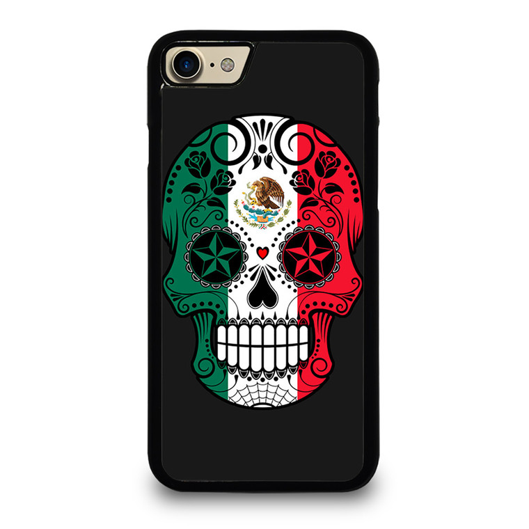 MEXICO SKULL SKELETON FLAG iPhone 7 Case