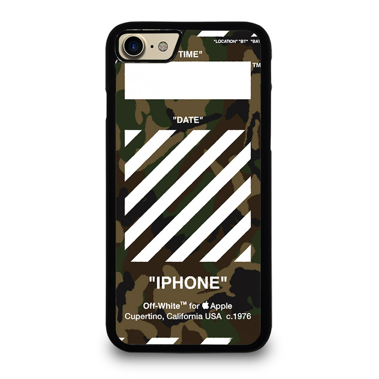 OFF WHITE CAMO BACKGROUND iPhone 7 Case