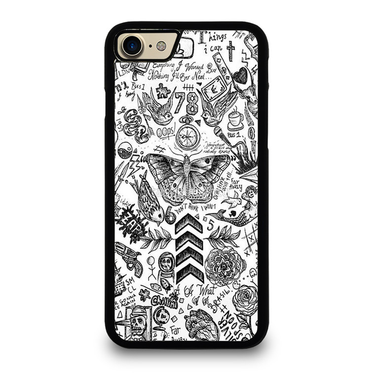 ONE DIRECTION TATTOOS iPhone 7 Case ONE DIRECTION TATTOOS iPhone 7 Case