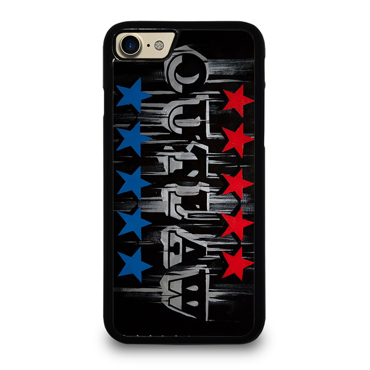 OUTLAW RETRO STAR LOGO iPhone 7 Case