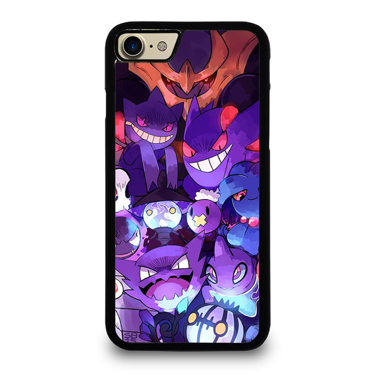 POKEMON GASTLY HAUNTER GENGAR ART GO iPhone 7 Case