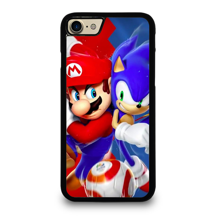 SUPER MARIO AND SONIC GAME iPhone 7 Case