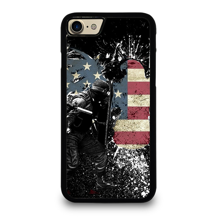SWAT EAGLE AMERICAN FLAG iPhone 7 Case