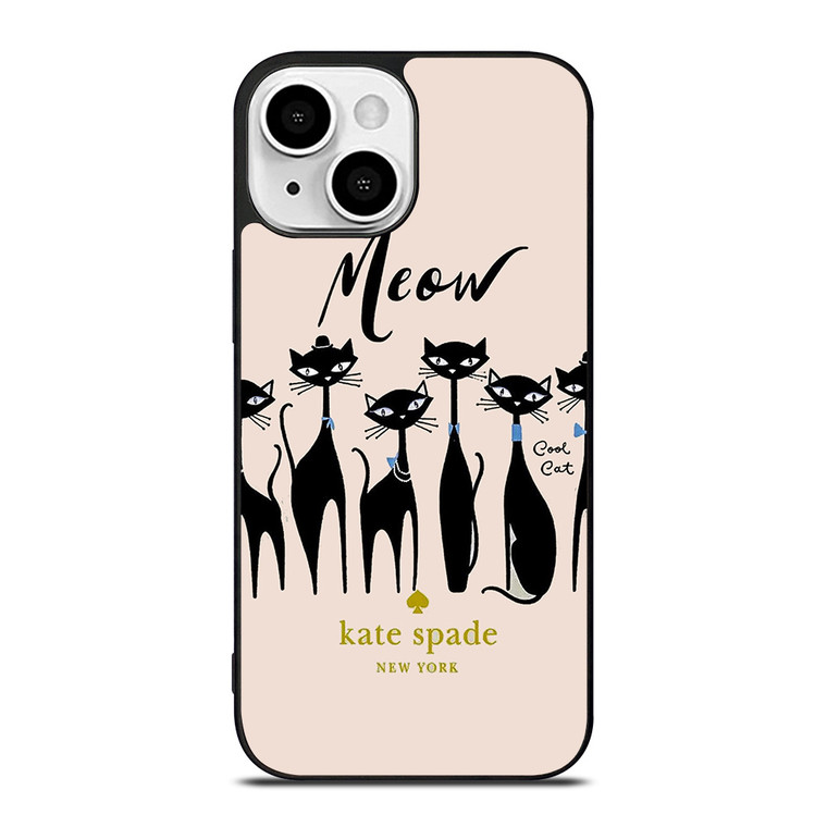 KATE SPADE MEOW CAT iPhone 13 Mini Case