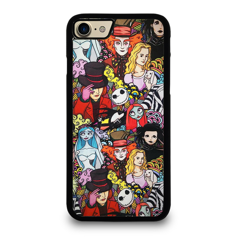 TIM BURTON CHARACTERS iPhone 7 Case TIM BURTON CHARACTERS iPhone 7 Case