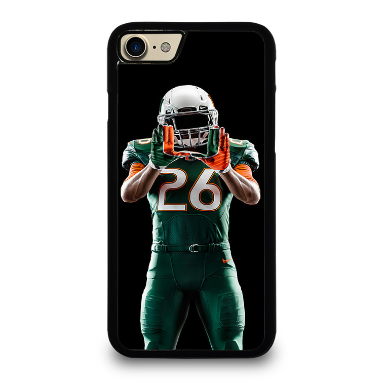 UM MIAMI HURRICANES FOOTBALL iPhone 7 Case