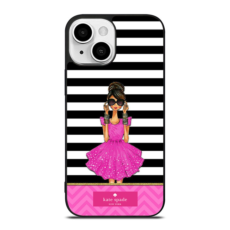KATE SPADE PINK GIRLS iPhone 13 Mini Case