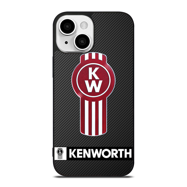 KENWORTH TRUCK LOGO CARBON iPhone 13 Mini Case KENWORTH TRUCK LOGO CARBON iPhone 13 Mini Case