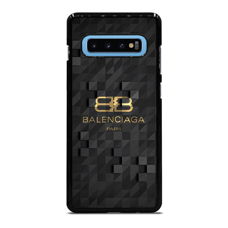 BALENCIAGA BLACK CUBE LOGO Samsung Galaxy S10 Plus Case