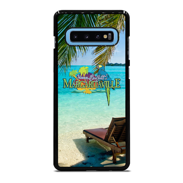 BEACH JIMMY BUFFETS MARGARITAVILLE BEACH Samsung Galaxy S10 Plus Case