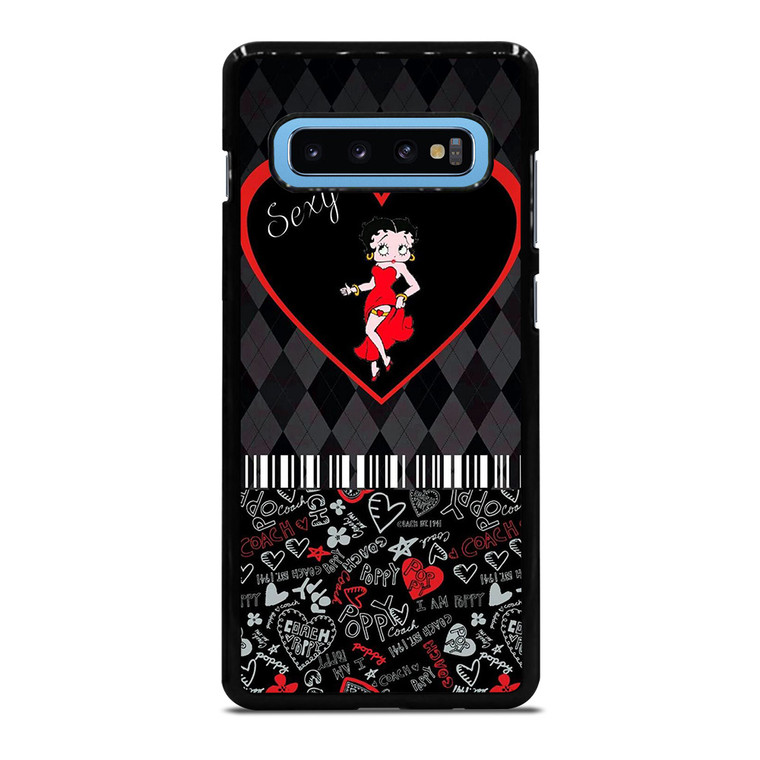 BETTY BOOP SEXY 2 Samsung Galaxy S10 Plus Case