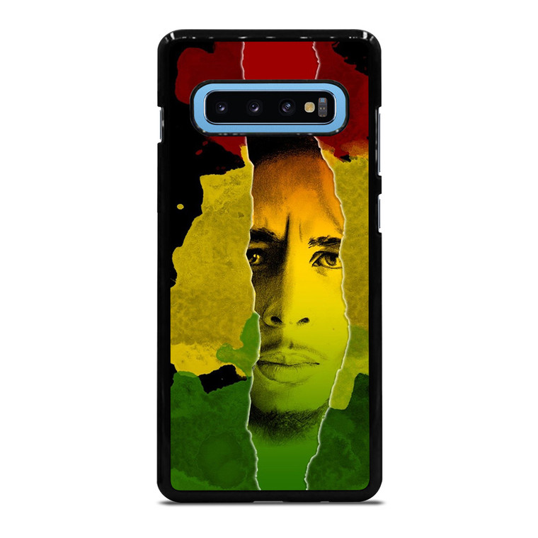 BOB MARLEY REGGAE PAPER ART Samsung Galaxy S10 Plus Case