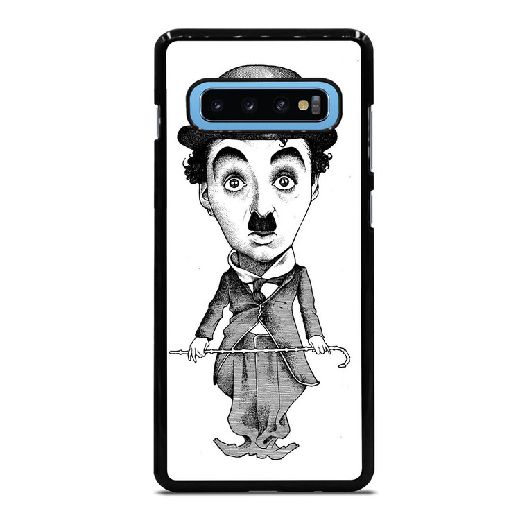 CHARLIE CHAPLIN CARTOON Samsung Galaxy S10 Plus Case