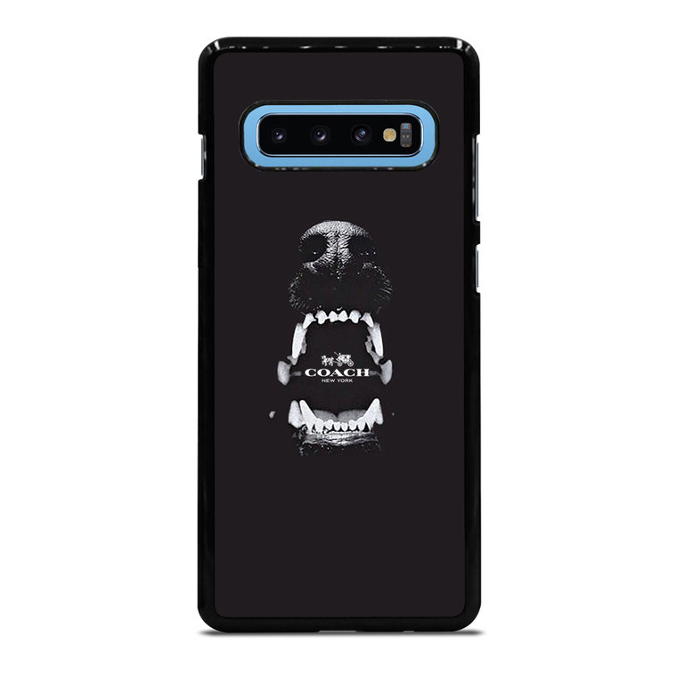 COACH NEW YORK LOGO DOG Samsung Galaxy S10 Plus Case